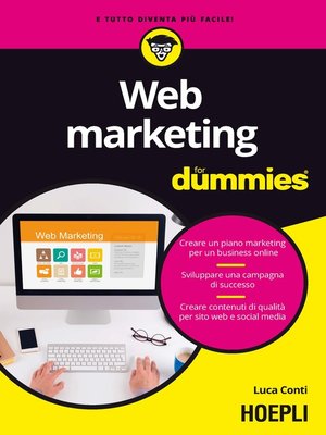 cover image of Web Marketing for dummies